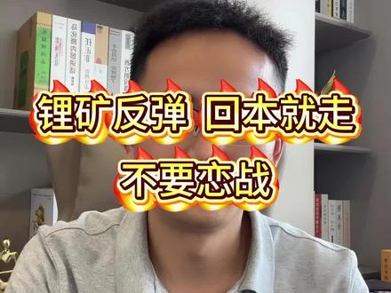 锂矿概念反弹开始 #锂矿概念 #股民 #财经 #股票