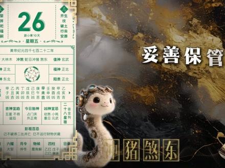 黄历提前看:12月26日黄历解析来了!!! #老黄历#游戏指南#日历#国学文化#中国传统文化