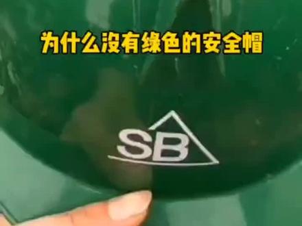 为什么没有绿色的安全帽#安全帽 #有趣冷知识