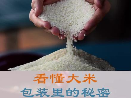 大米也会分等级吗?一起来学习下哪种是好大米吧#涨知识 #科普 #中国包装科研测试中心 #冷知识