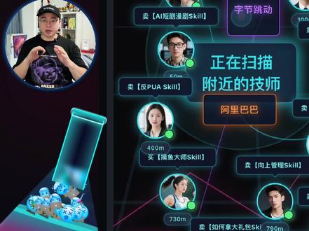 首个Skill社交平台WeSkill!摇一摇附近的技能师Skill、把同事丢到蒸馏瓶中提炼Skill,甚至还能捞漂流蒸馏瓶的Skill....我1个人用TRAE SOLO一天完成了开发,我可能是第一次被AI的能力吓到,我一行代码都没写,全用自然语言描述,就完成了这样复杂的产品!@赛博奇
#科技 #人工智能 #AI #智能体 #互联网大厂