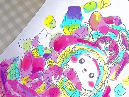 我上色的时候疯了吧😨
#雷霆文案#教程#自制手帐