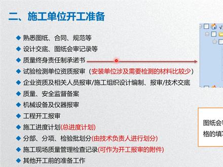 开工准备资料概况#工程人 #建筑行业 #工程建设
