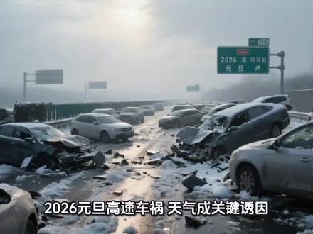 #拒绝废话#科普#冷知识#省流 2026年元旦假期,高速车祸频发,天气因素到底影响多大?