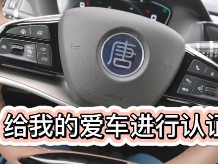 给我的爱车进行认证 #汽车知识 #汽车小常识 #国产车