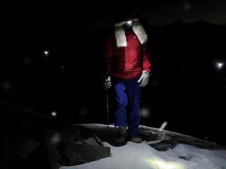 结斯沟真好玩 #花小龙#龙王夫妇 #花小龙带陈泽白泽爬雪山 #雪山