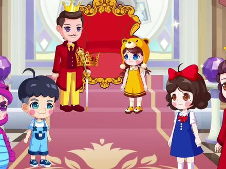 熊妹变成童话王国的女王了 #白雪公主 #少儿 #亲子 #动漫