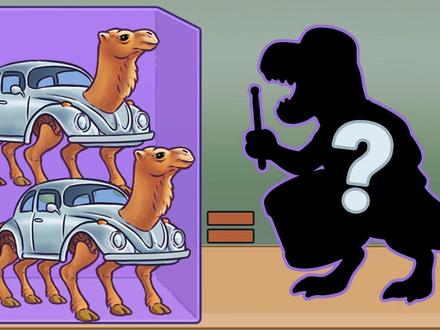 外国山海经特别版,两个汽车骆驼合成出了会打鼓的霸王龙!