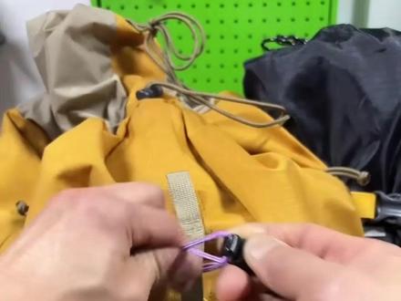 户外登山包固定扣弹力绳登山杖松紧绳扣可调节神秘农场背包同款