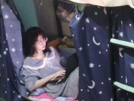 听说有人爱看大爹敲代码#宿舍大爹 #理工女