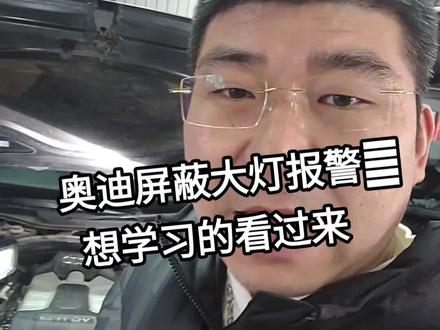 老驴手拿把掐修奥迪?大灯故障屏蔽