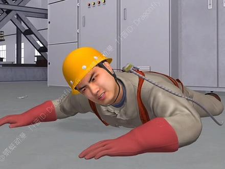 高挂低用,安全带,生命带!#高空作业 #安全警示教育 #安全带