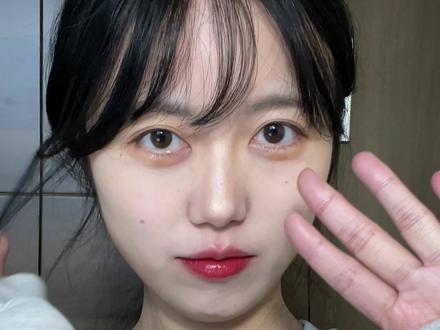 剪了秀智同款刘海,姐妹们帮我看看翻车了吗?#空气刘海 #刘海