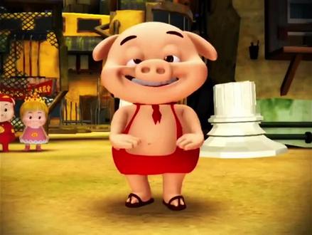 他曾经是王者,后来说声算了!#猪猪侠#二次元#动漫#热门