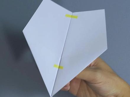 折法简单,飞得超远,教你折超强的Antidote纸飞机 #手工折纸 #纸飞机 #童年的纸飞机