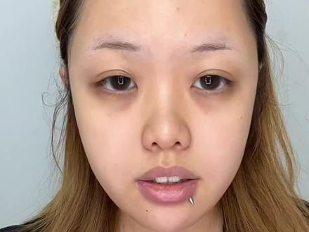 肉肉脸画这个直接换头哇!快来试试!#亚裔感妆容 #新手化妆教程 #妆容分享 #妆容教程