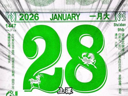 2026年1月28日星期三注意事项电子黄历#电子黄历 #黄历