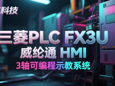 11.三菱FX3U+威纶通(可编程示教程序)