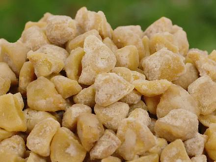 天气寒冷,用姜块炒成冰糖姜,又香又甜,用姜粉泡水喝,全身都暖暖的#美食#零食#抖音双11好物节