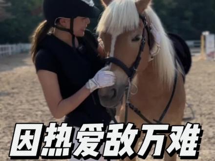 在重庆学马术真的太难了,但是热爱敌万难,尽自己最大的努力实现梦想是不会有遗憾的!加油自己♥️#马术 #马术障碍 #马场日常 #vlog日常 #骑马的小姐姐