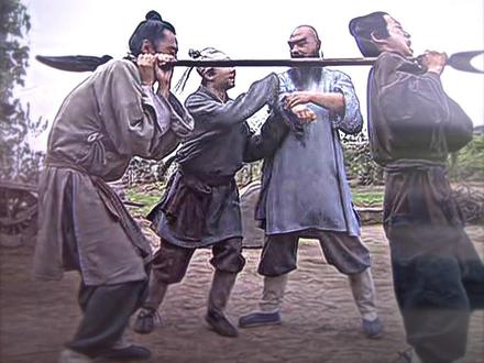 “鲁智深:林冲?好吧那我输的不冤” #超燃混剪 #水浒传 #林冲