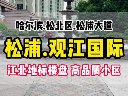 哈尔滨松浦板块的观江国际怎么样?
深度楼盘测评!了解这个小区的房源私信我。
#哈尔滨房产 #楼盘测评