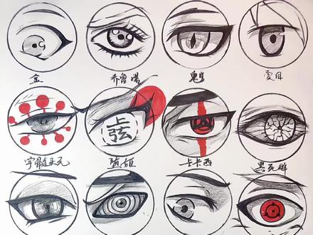 教你画宇智波佐助永恒万花筒写轮眼 #手绘 #绘画过程 #宇智波佐助 #永恒万花筒写轮眼 #写轮眼 #写轮眼教程