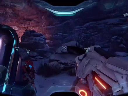 光环5 xsx主机 4k运行画面实机试玩#射击游戏#光环 #光环5