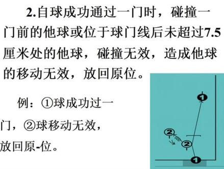 门球规则讲座(13)