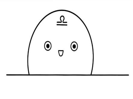 教你20秒画天秤座♎#简笔画 #天秤座 @抖音小助手 ️