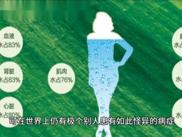 人体会对水产生过敏?#科普一下 #过敏