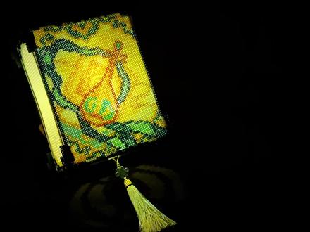 拼豆点亮鸿音上元夜🏮花灯#拼豆 #拼豆教程 #花灯 #逆水寒 #逆水寒鸿运年