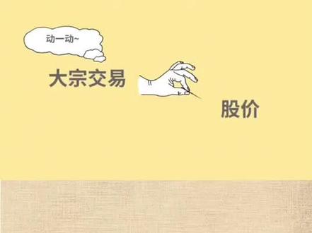 大宗交易对股价的影响#股市 #我要上热门 #财经