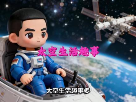 《太空生活趣事多》二年级语文下册第17课#小学语文#动画朗读