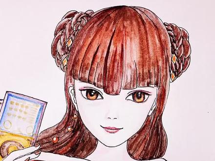 画叶罗丽之#齐娜 #叶罗丽精灵梦 是哪位宝宝要的齐娜,自取#宠粉