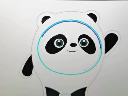 抢不上冰墩墩,那就借用程序员的代码自己写一个冰墩墩😘😘#冰墩墩