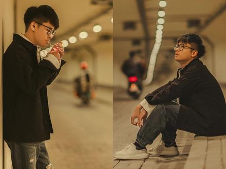 LR丨隧道人像暖黄色调,快去拍,帅别人一脸!#摄影后期 #后期调色 #lightroom