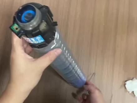 #复印机耗材 理光2011粉盒2503粉盒加粉方法#办公耗材