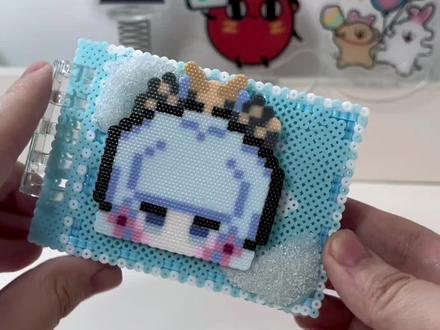 0人催的教程来啦#拼豆#拼豆书 #神里绫华