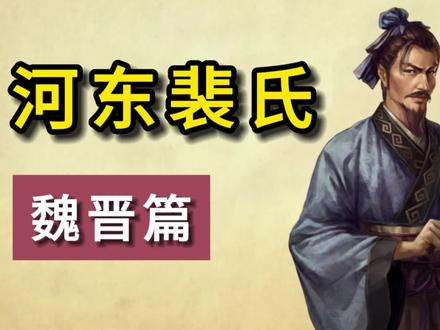 河东裴氏魏晋篇 #历史 #历史故事 #河东裴氏 #裴秀 #裴潜