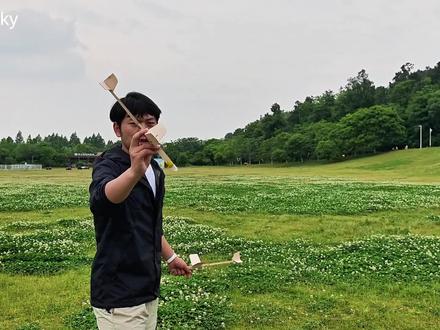 手掷直线滑翔机三人接力比赛项目调试及抛飞动作教程#飞北三人接力#航空科普#手掷滑翔机#手掷直线