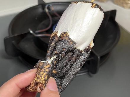 原来这就是烤棉花糖的感觉哈哈哈哈#烤棉花糖