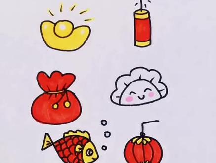一起来试试吧!#一起来学简笔画 #亲子简笔画