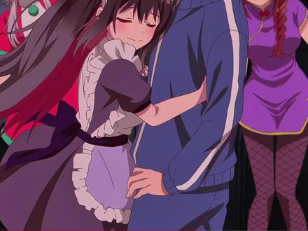 “雨月忍激动的扑向男主~!嘿嘿~宁宁的表情也很可爱哦~” #午夜的倾心旋律 #动漫 #新番推荐 #二次元 #日漫