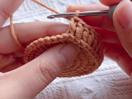 内钩长针教程#编织教程 #手工diy #一起玩手工吧