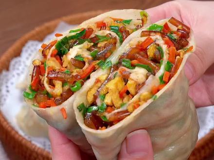 简单省事儿的蒸菜蟒,皮薄馅多,好吃又营养,做法比蒸包子还简单#美食教程 #菜蟒 #地方特色美食