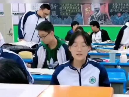 快来看衡中学霸的“戏腔”课间! #衡水中学 #课间
