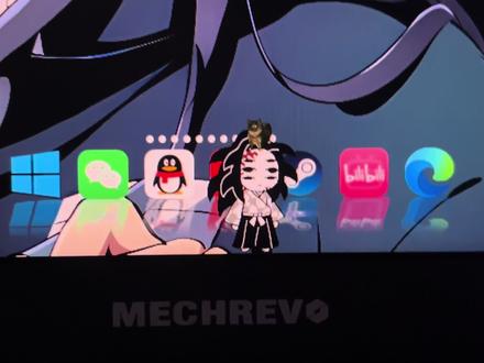 电脑里长月柱了#鬼灭之刃#黑死牟