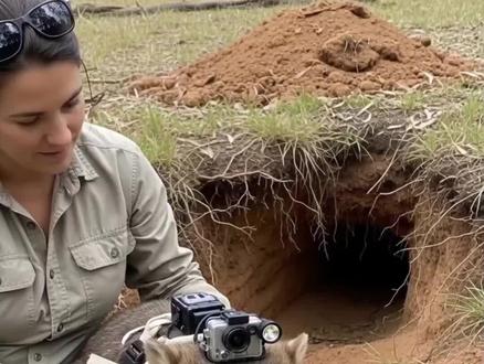 利用袋熊第一视角探秘地下洞穴 #神奇动物在抖音 #动物世界 #袋熊 #解压 #洞穴探秘