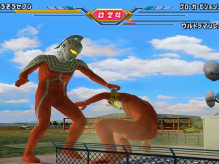 奥特曼格斗进化3:妄想赛文vs雷欧和主教,抓取超重击专克主教! #单机游戏 #格斗游戏 #奥特曼